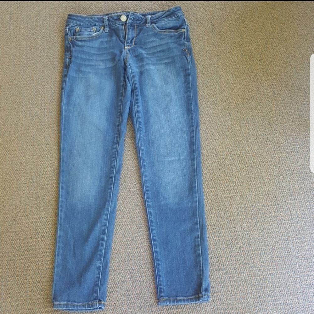 Aeropostale Medium Faded Skinny Jeans Jeggings